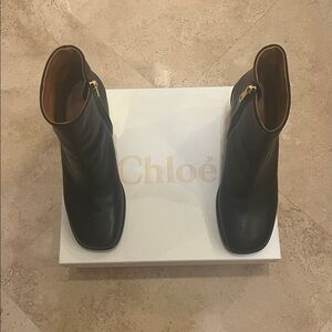 Chloé black booties